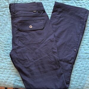 Prana Navy Boot Cut Pants
